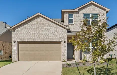 New construction Single-Family house 16804 Catemaco Walk, Manor, TX 78653 plan Dinero - image