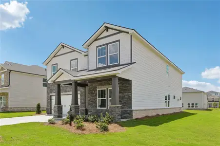New construction Single-Family house 566 Tallulah Ln, Grayson, GA 30017 plan Taylorsville - image