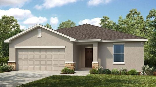 New construction Single-Family house 13936 Tropical Breeze Way, Hudson, FL 34669 Magnolia- photo 0