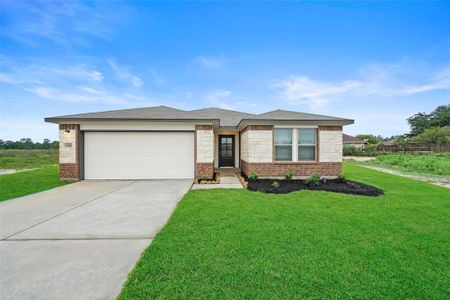 New construction Single-Family house 802 Clear Valley Lane, Dayton, TX 77535 Pueblo- photo 0