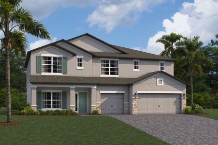 New construction Single-Family house 31257 Hayman Loop, Wesley Chapel, FL 33545 Santina II- photo 0