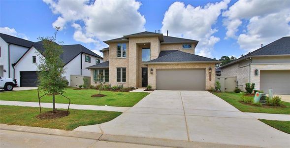 New construction Single-Family house 15494 Ringbill Way, Magnolia, TX 77354 Design 3399P- photo 0