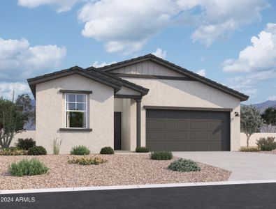 New construction Single-Family house 47515 W Kenner Drive, Maricopa, AZ 85139 Iris Homeplan- photo 0