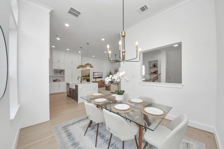 New construction Single-Family house 923 Fisher St, Unit E, Houston, TX 77018 - image 12