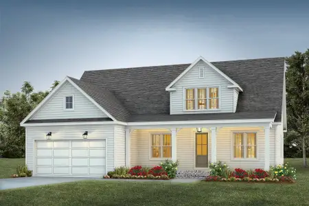New construction Single-Family house 6044 Scalybark Rd, Durham, NC 27712 plan Hillandale American Farmhouse - image