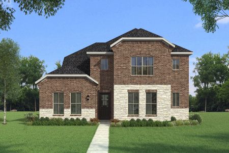 New construction Single-Family house 1523 Allegro Dr, Frisco, TX 75036 plan Oakhurst III - image