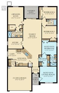 New construction Single-Family house 1873 Bright Sky Dr, Kissimmee, FL 34744 plan Freedom - image