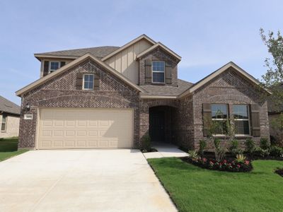 New construction Single-Family house 3409 Kingdom Dr, Denton, TX 76208 plan Barbosa - 40' Smart Series - image