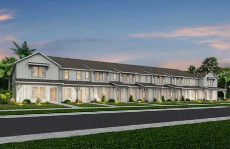 New construction Townhouse house 11382 Nona Sound St, Orlando, FL 32832 plan Dahlia - image