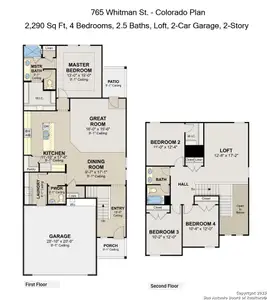 New construction Single-Family house 13215 Chanute Field Dr, San Antonio, TX 78253 plan Colorado - image 3