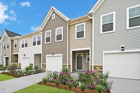 New construction Townhouse house 2946 Hickory Field Dr, Raleigh, NC 27616 plan Carson II - image