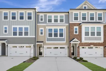 New construction Townhouse house 10026 Secluded Garden Dr, Apex, NC 27523 plan Buckingham - image