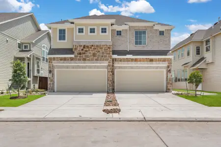 New construction Townhouse house 5234 Capricorn Wy, Manvel, TX 77578 Stunning- photo 0