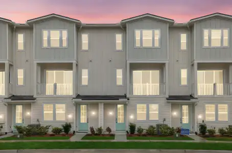 New construction Townhouse house 7 N Beach Wy, Jacksonville Beach, FL 32250 plan Mariner - image