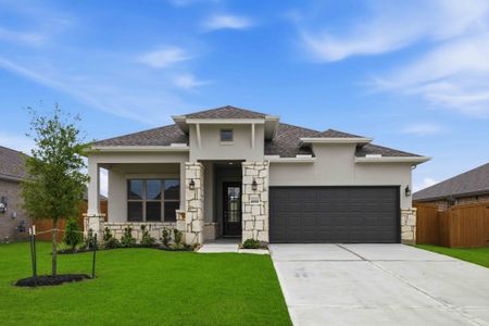New construction Single-Family house 2717 Mackinac Bay Dr, Texas City, TX 77568 plan Oxford - image