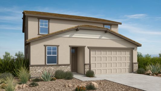 New construction Single-Family house 25224 N 165Th Ln, Surprise, AZ 85387 plan Ellington - image