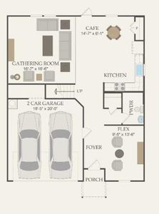 Pulte Homes, Kisko floor plan