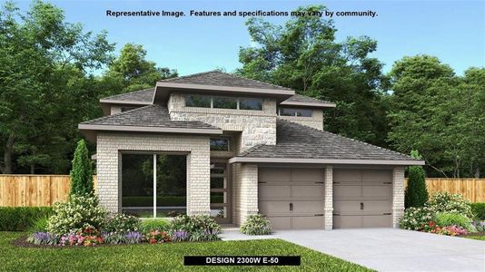 New construction Single-Family house 119 Azul River Cv, Kyle, TX 78640 Design 2300W- photo 0 0