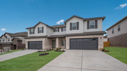 New construction Townhouse house 15100-A Welsh Cob Rd, Manor, TX 78653 plan The Cypress - image