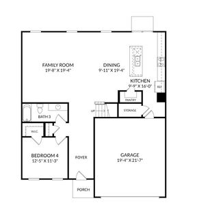 New construction Single-Family house 6521 Alanbrook Rd, Charlotte, NC 28215 plan The Lambert - image