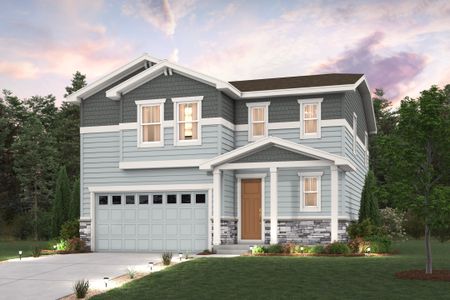 New construction Single-Family house 5763 N Ireland Ct, Aurora, CO 80019 plan The Lanner - image