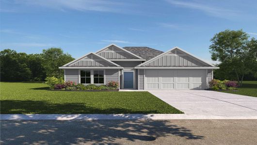 New construction Single-Family house 101 Memita Rd, Jarrell, TX 76537 Texas Cali- photo 0