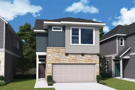 New construction Condo house 717 Terrier Trl, Austin, TX 78745 Elkhound- photo 0