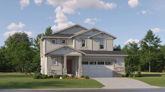 New construction Single-Family house 4374 Apple Cider Street, Timnath, CO 80547 Tabor- photo 0