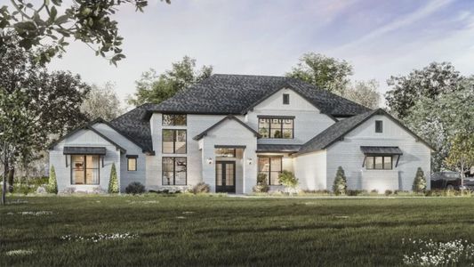 New construction Single-Family house 1412 Hidden Cove Dr, Lakewood Village, TX 75068 plan Miles - image