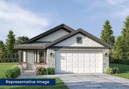 New construction Single-Family house 7404 Summer Sunset Dr, Krum, TX 76249 plan Taylor Select F - image