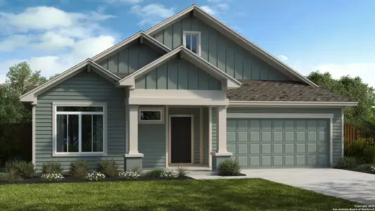New construction Single-Family house 8206 Chalk Trce, Schertz, TX 78154 plan Franklin - image