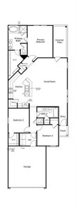 This floor plan features 3 bedrooms, 2 full baths and over 1,500 square feet of living space.