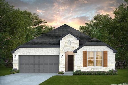 New construction Single-Family house 118 Trotting Horse, Boerne, TX 78006 Arlington- photo 0