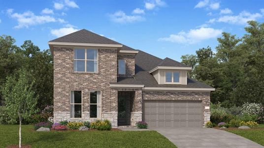 New construction Single-Family house 32019 Medallion Oaks Trail, Hockley, TX 77447 Westchase- photo 0