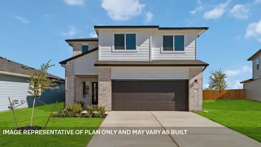 New construction Single-Family house 424 Mountain Pea Rd, Kyle, TX 78640 plan The Emma - image