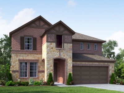 New construction Single-Family house 10508 Tiger Shark Ave, Boerne, TX 78006 plan The Evergreen (4011) - image