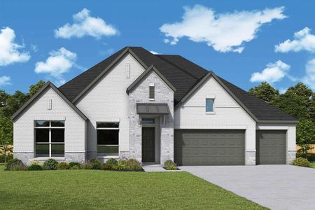 New construction Single-Family house 5720 Tulip Trl, Flower Mound, TX 75028 plan The Brewton - image