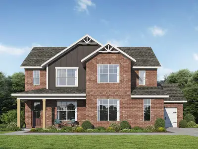 New construction Single-Family house 2480 Old Cornelia Hwy, Gainesville, GA 30507 plan Peachwood 3-Car - image