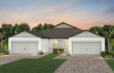 New construction Single-Family house 8816 Sky Sail Cove, Parrish, FL 34219 - photo 0