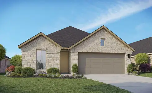 New construction Single-Family house 131 Palomino Park Dr, Kyle, TX 78640 Enclave Series - Maldives- photo 0
