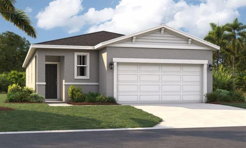 New construction Single-Family house 381 Ladoga Dr, Cocoa, FL 32927 The Lewiston- photo 1 1