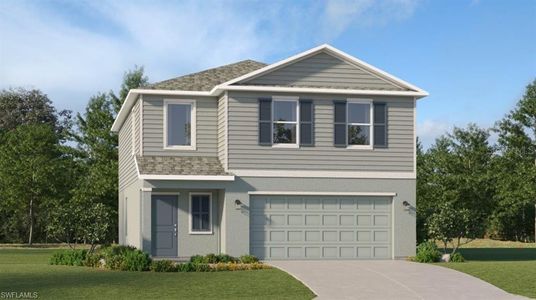 New construction Single-Family house 3805 Ambersweet Xing, Parrish, FL 34219 COLUMBUS- photo 0