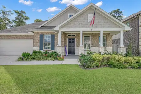 New construction Single-Family house 713 Ivory Creek Ct, Willis, TX 77378 plan Brazos - 50' Premier Smart Series - image
