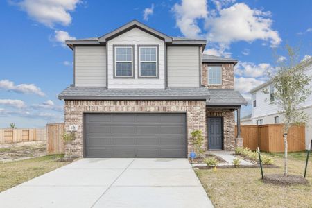 New construction Single-Family house 1822 Glacier Gorge Trl, Dayton, TX 77535 plan Springfield - image