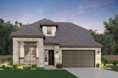 New construction Single-Family house 8606 Abby Blue Drive, Cypress, TX 77433 Lauren- photo 0