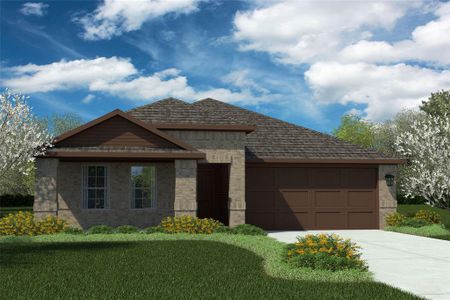 New construction Single-Family house 521 Bronze Circle W, Springtown, TX 76082 Glendale- photo 0