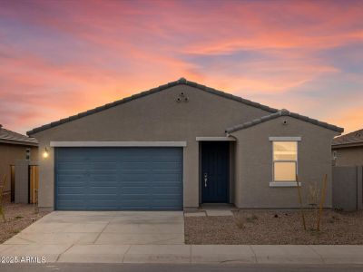 New construction Single-Family house 3337 E Alexander Dr, San Tan Valley, AZ 85143 Leslie- photo 0 0