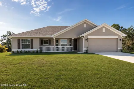 New construction Single-Family house 387 Mott St Sw, Palm Bay, FL 32908 plan 1540 - image