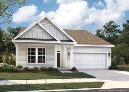 New construction Single-Family house 2022 Secluded Dell Rd, Fayetteville, NC 28306 plan Belair II - image