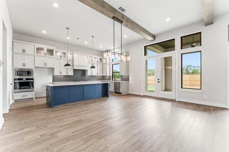 Dining Open to the Kitchen and Family Room